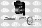 Sasic 7070007 гидравлический насос, рулевое управление на PEUGEOT 206 SW (2E/K)