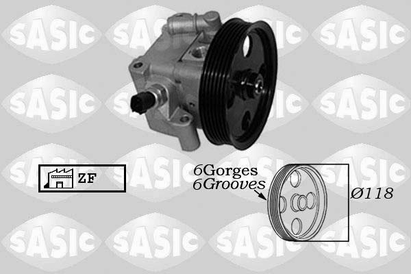 Sasic 7076075 гидравлический насос, рулевое управление на FORD FOCUS II (DA_)