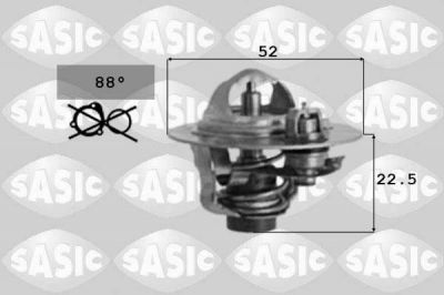 Sasic 9000089 термостат, охлаждающая жидкость на MAZDA 323 III (BF)