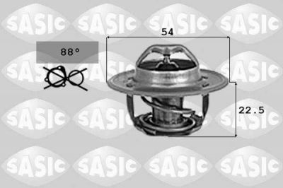 Sasic 9000727 термостат, охлаждающая жидкость на NISSAN MICRA II (K11)