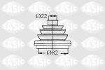 Sasic 9004683 комплект пылника, приводной вал на OPEL KADETT E Combo (38_, 48_)