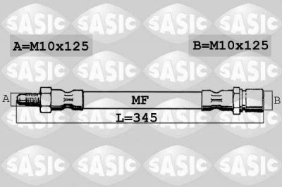 Sasic SBH6303 тормозной шланг на FIAT DUCATO фургон (290)