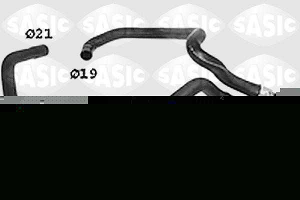 Sasic SWH0509 шланг радиатора на PEUGEOT 306 кабрио (7D, N3, N5)