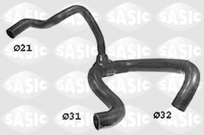 Sasic SWH6658 шланг радиатора на FORD ESCORT VII седан (GAL, AFL)