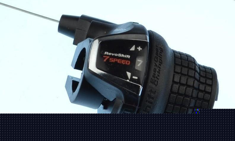 Шифтер Shimano Tourney, RS35, прав, 7ск, тр. 2050мм, б/уп.