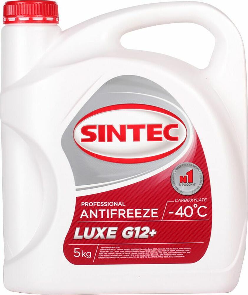 Sintec 614503 Антифриз Sintec LUX G12 красный 5кг