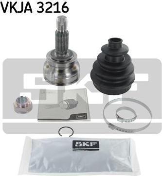 SKF VKJA 3216 шарнирный комплект, приводной вал на ROVER 100 / METRO (XP)