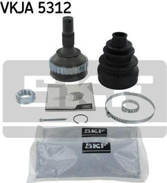 SKF VKJA 5312 шарнирный комплект, приводной вал на PEUGEOT 306 (7B, N3, N5)