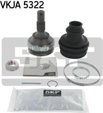 SKF VKJA 5322 шарнирный комплект, приводной вал на PEUGEOT 306 (7B, N3, N5)