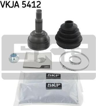 SKF VKJA 5412 шарнирный комплект, приводной вал на FORD ESCORT VII (GAL, AAL, ABL)
