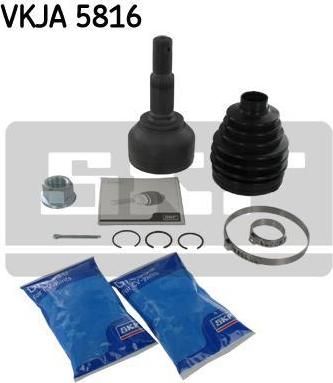 SKF VKJA 5816 ШРУС NISSAN QASHQAI I 2.0 10- пер. наруж.