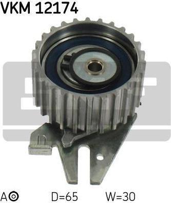 SKF VKM 12174 натяжной ролик, ремень грм на ALFA ROMEO 159 (939)