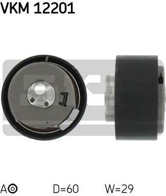 SKF VKM 12201 натяжной ролик, ремень грм на OPEL COMBO Tour (X12)
