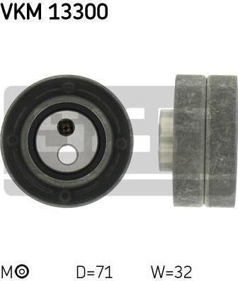 SKF VKM 13300 натяжной ролик, ремень грм на PEUGEOT BOXER автобус (230P)