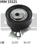 SKF VKM 15121 Ролик нятяжителя ремня ГРМ OPEL VecA/B/AstF/NEXIA 1.4-1.6 (90499401)