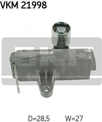 SKF VKM 21998 паразитный / ведущий ролик, зубчатый ремень на VW POLO (9N_)
