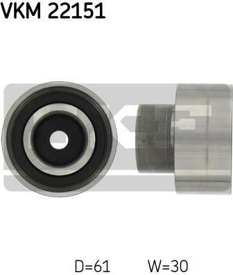 SKF VKM 22151 паразитный / ведущий ролик, зубчатый ремень на FIAT FIORINO Pick up (146)
