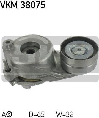 SKF VKM 38075 натяжной ролик, поликлиновой ремень на MERCEDES-BENZ GL-CLASS (X164)