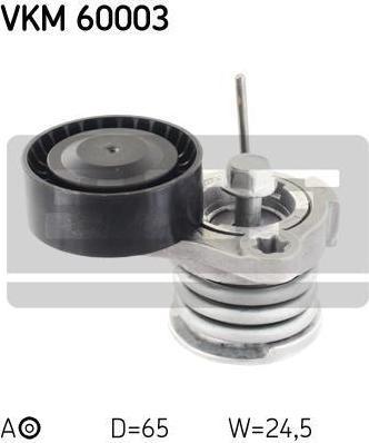 SKF VKM 60003 Ролик натяжной, поликлиновой ремень