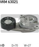 SKF VKM 63021 Ролик натяжной, поликлиновой ремень