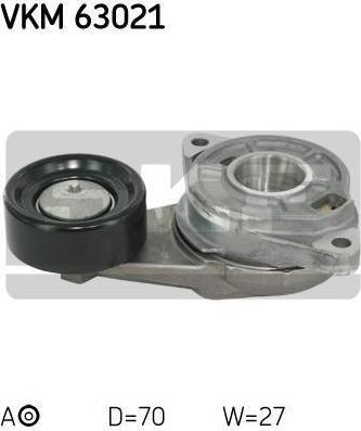 SKF VKM 63021 Ролик натяжной, поликлиновой ремень