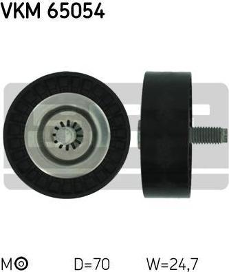 SKF VKM 65054 Ролик ведущий натяжной, поликлиновой ремень