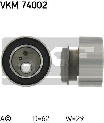 SKF VKM 74002 натяжной ролик, ремень грм на MAZDA 626 IV Hatchback (GE)
