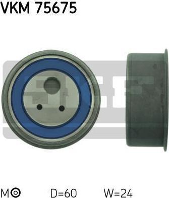 SKF VKM 75675 натяжной ролик, ремень грм на MITSUBISHI GALANT седан (DJ_, ED_, EF_)