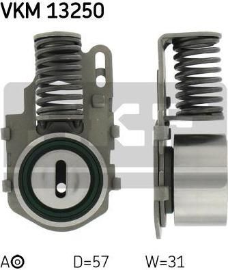 SKF VKM13250 Ролик ГРМ натяжной PEUGEOT XUD11A/XUD11ATE/BTE 2.1D/TD 406/605/806 (081819)