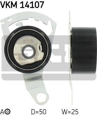 SKF VKM14107 Ролик ГРМ натяжной FORD 1.8D/TD 97- Escort/Fiesta/Mondeo (1040678)