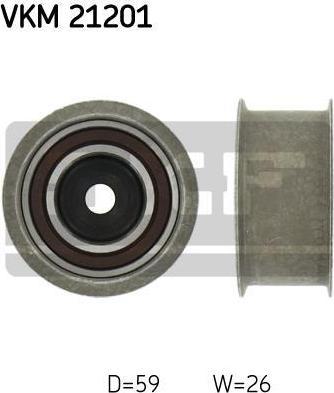 SKF VKM21201 Ролик ремня ГРМ AUDI 80/A4/A6 2.4-2.8 94-99 обводной (078109244G)