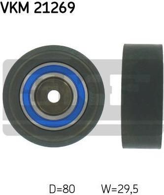 SKF VKM21269 Ролик направляющий ремня ГРМ VAG 1.6-2.0TDI 03- (03L 109 244)