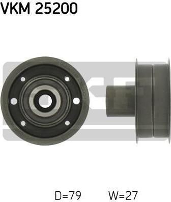 SKF VKM25200 Ролик ремня ГРМ OPEL KADETT/ASCONA 1.6D 82-86 6 36 421