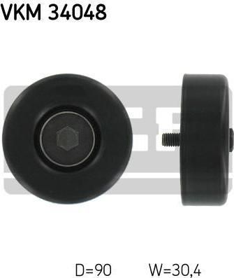 SKF VKM34048 Ролик отклонит.полик.ремня