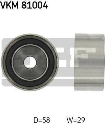 SKF VKM81004 Ролик отклонит.ремня ГРМ