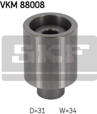 SKF VKM88008 Ролик ремня ГРМ SUBARU IMPRESA/FORESTER 2.0 01-> (13073AA220)