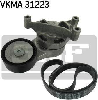 SKF VKMA 31223 поликлиновой ременный комплект на VW GOLF VI кабрио (517)