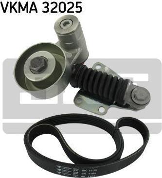 SKF VKMA 32025 поликлиновой ременный комплект на FIAT MAREA Weekend (185)