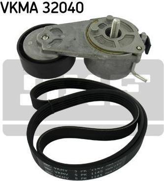 SKF VKMA 32040 поликлиновой ременный комплект на FIAT BRAVO II (198)