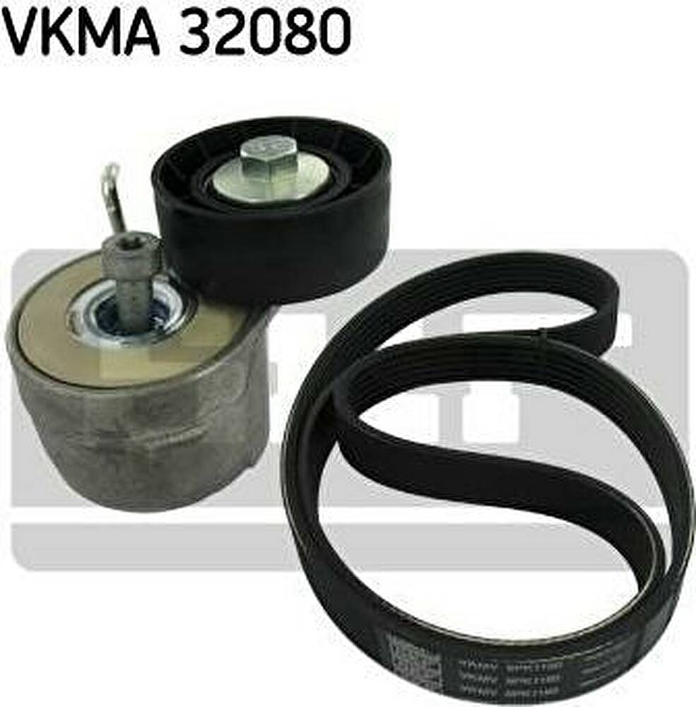 SKF VKMA 32080 поликлиновой ременный комплект на LANCIA YPSILON (312, 846)