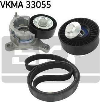 SKF VKMA 33055 поликлиновой ременный комплект на FIAT ULYSSE (220)