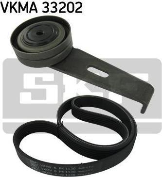 SKF VKMA 33202 поликлиновой ременный комплект на PEUGEOT 405 II Break (4E)