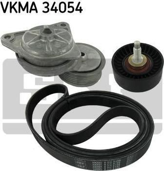 SKF VKMA 34054 поликлиновой ременный комплект на FORD MONDEO II (BAP)
