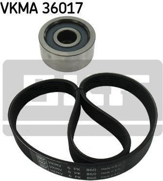 SKF VKMA 36017 поликлиновой ременный комплект на RENAULT MASTER II фургон (FD)
