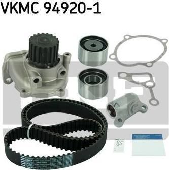 SKF VKMC 94920-1 водяной насос + комплект зубчатого ремня на MAZDA 5 (CR19)