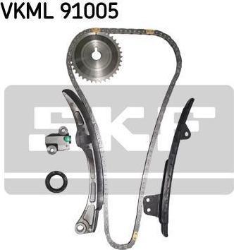 SKF VKML 91005 комплект цели привода распредвала на TOYOTA YARIS VERSO (_NLP2_, _NCP2_)