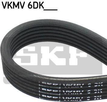 SKF VKMV 6DK1352 поликлиновой ремень на VW GOLF IV (1J1)