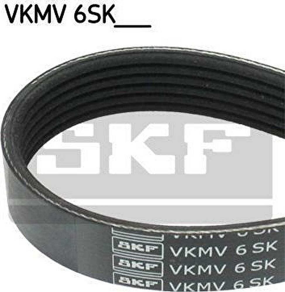 SKF VKMV 6SK1029 поликлиновой ремень на FORD FIESTA VI