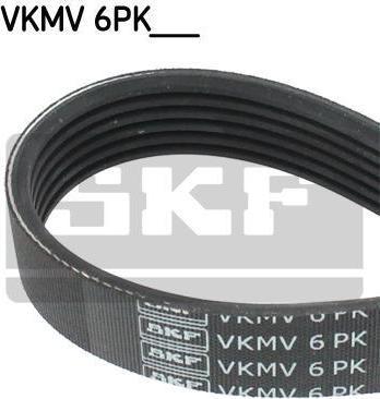 SKF VKMV6PK1670 Поликлиновой ремень VKMV6PK1670