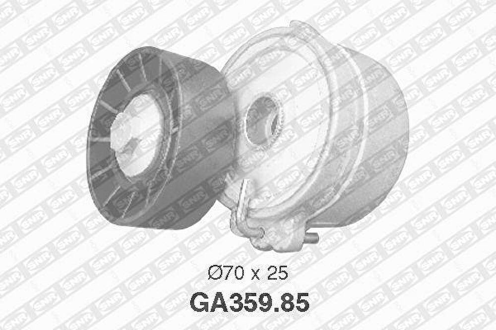 SNR GA359.85 Натяжитель ремня приводного PEUGEOT 406/PARTNER/FORD FOCUS II 2.0 D